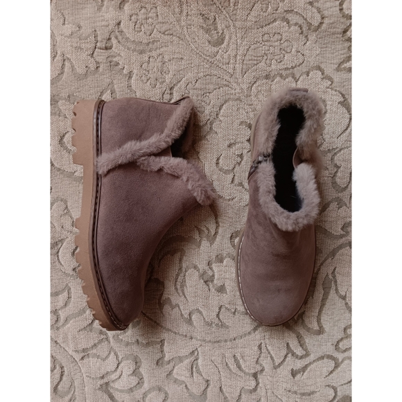 Wonder Nation Fur Beige Boots - Picture 3 of 8